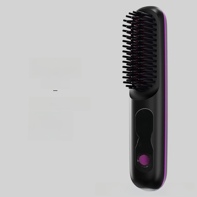 Rechargeable Hair Straightening Comb with LCD Display