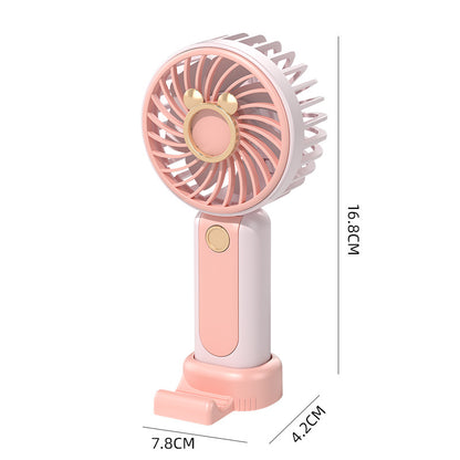 Rechargeable Handheld Desk Fan