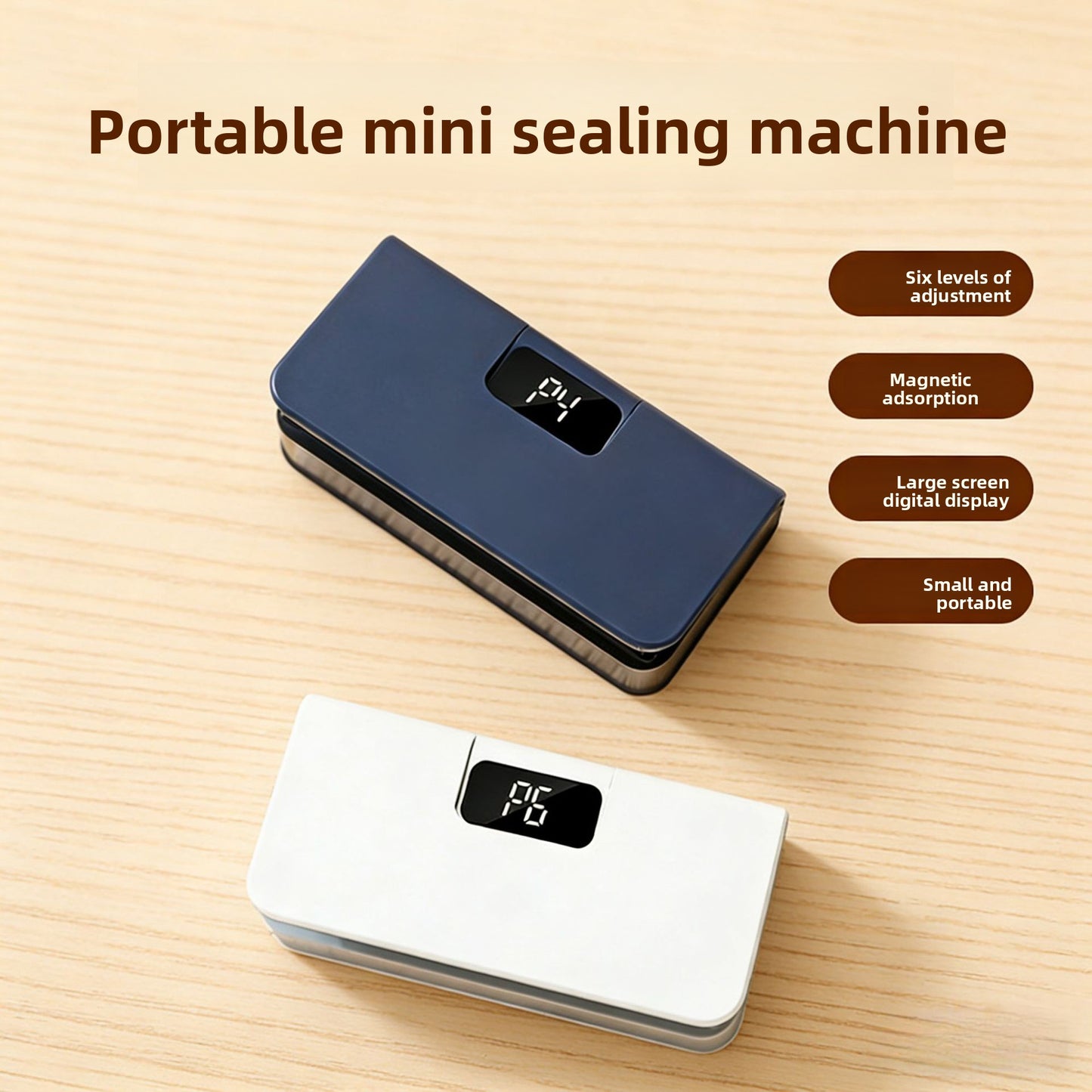 Rechargeable Handheld Food Sealer