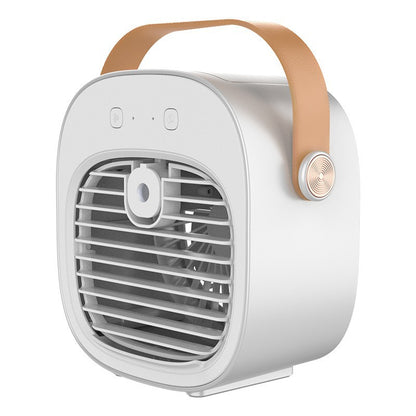 Rechargeable Handheld Humidifier Fan with USB