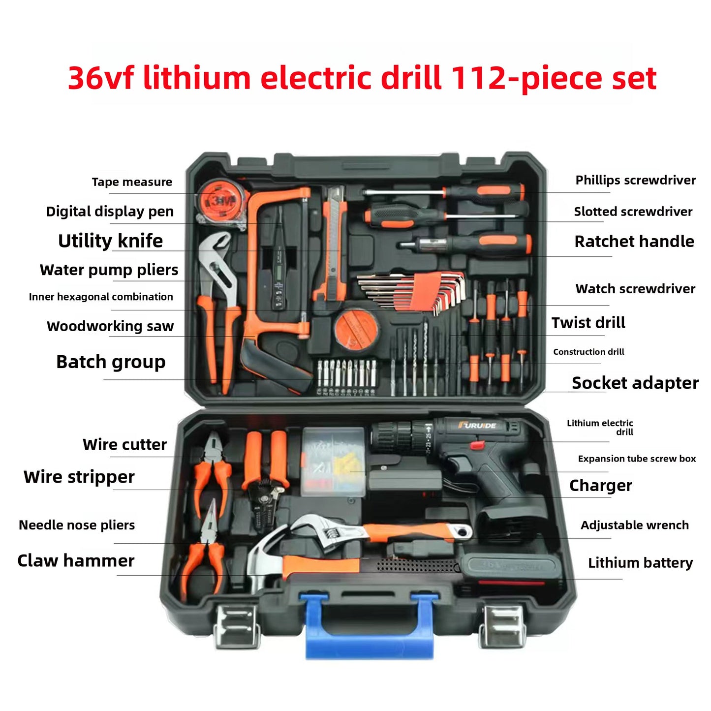 Rechargeable hardware tools