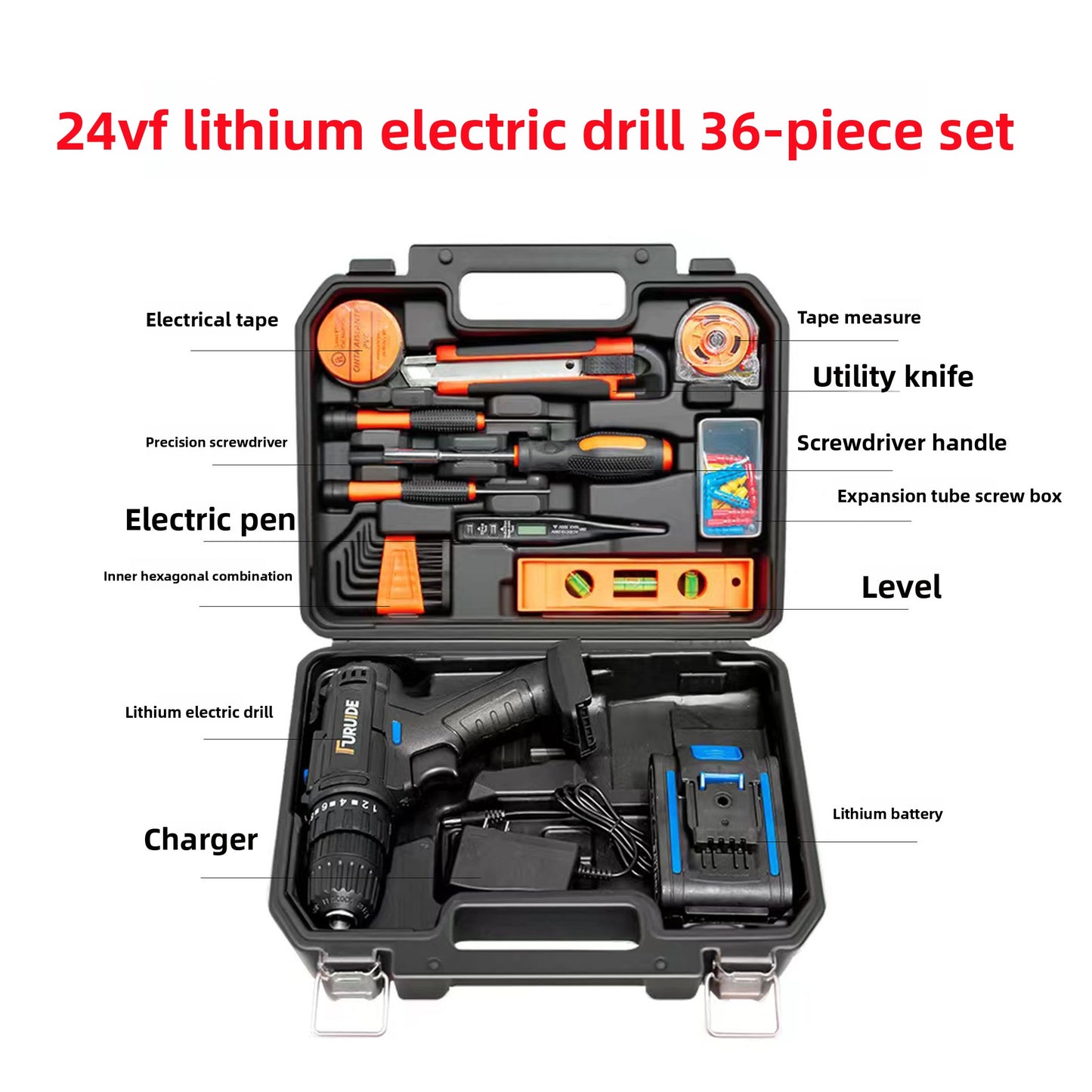 Rechargeable hardware tools
