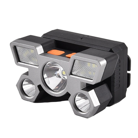 Rechargeable head-mounted small flashlight