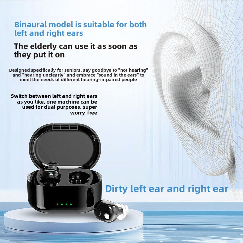 Rechargeable Hearing Aid for Elderly Severe Deafness