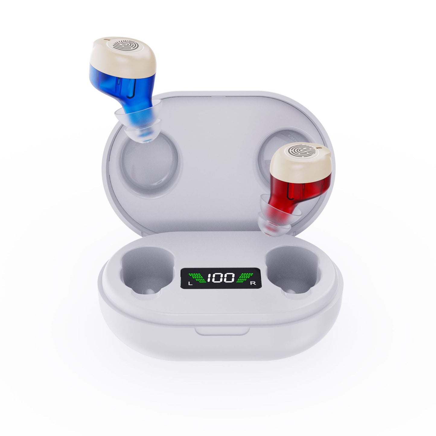 rechargeable hearing aid sound amplifier for the elderly