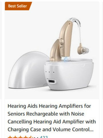 Rechargeable Hearing Amplifier