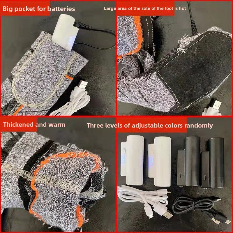 Rechargeable Heated Socks