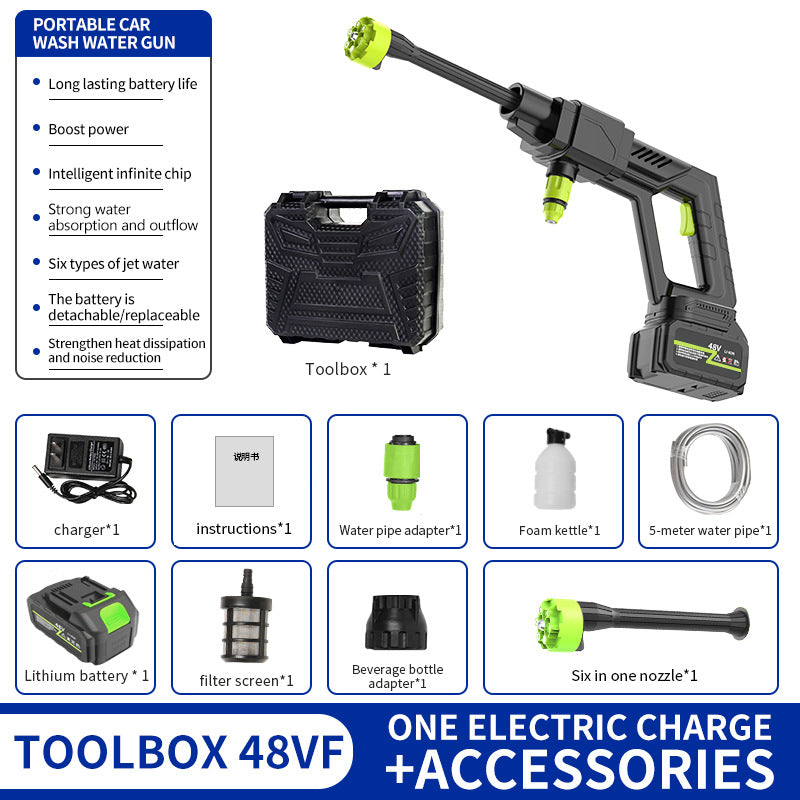 Rechargeable High Pressure Water Gun
