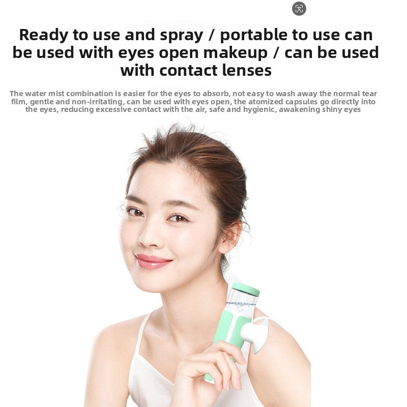 Rechargeable Hot Cold Eye Compress Steam Massager