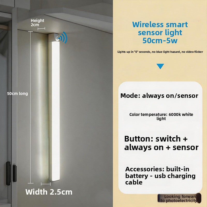 Rechargeable Human Body Sensing LED Night Light