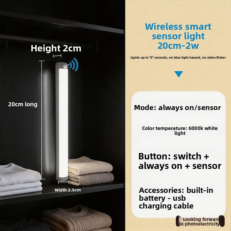 Rechargeable Human Body Sensing LED Night Light