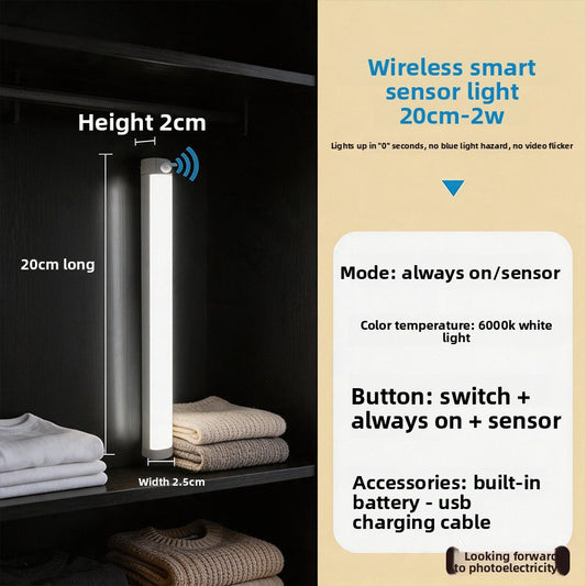 Rechargeable Human Body Sensing LED Night Light
