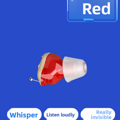 Rechargeable In-Ear Hearing Aid Sound Amplifier