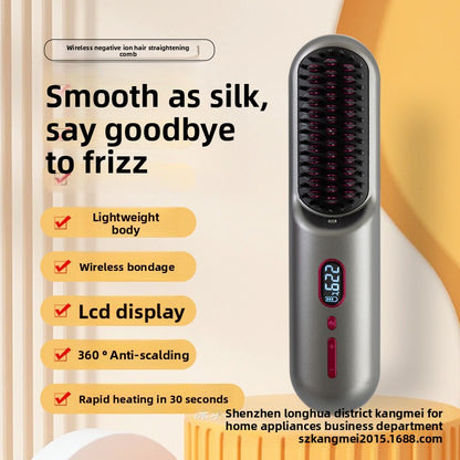 Rechargeable Ionic Hair Straightener and Curler