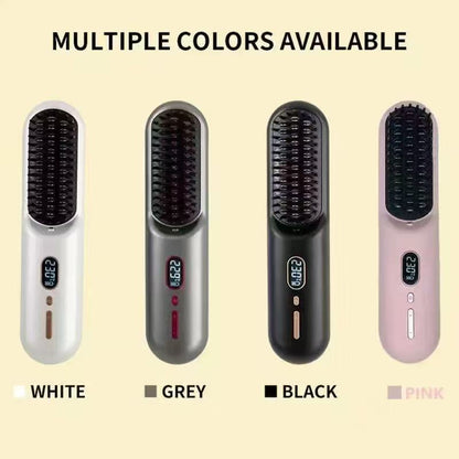 Rechargeable Ionic Hair Straightener and Curler