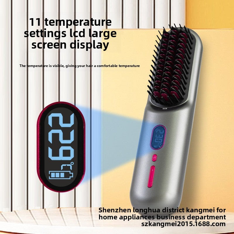 Rechargeable Ionic Hair Straightener and Curler