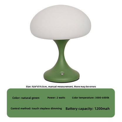Rechargeable Jellyfish Table Lamp with Stepless Dimming