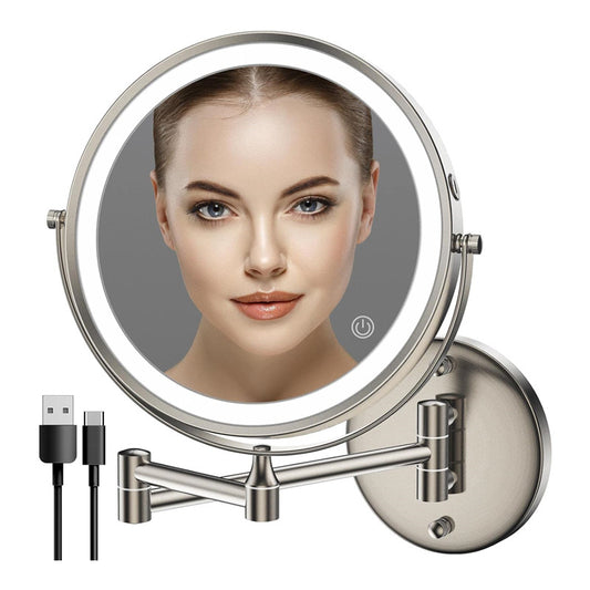 Rechargeable LED Bathroom Mirror
