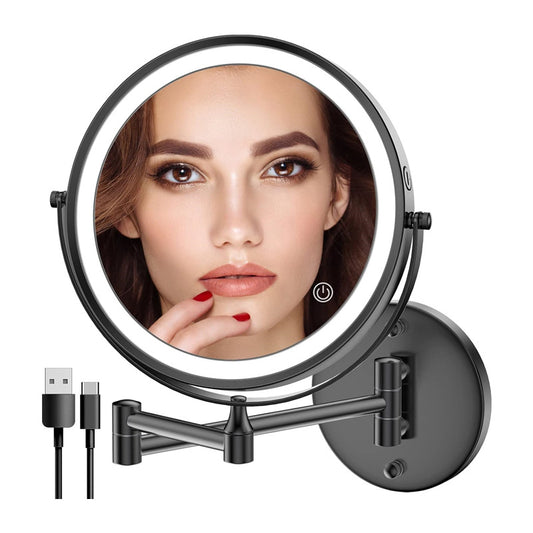 Rechargeable LED Bathroom Mirror