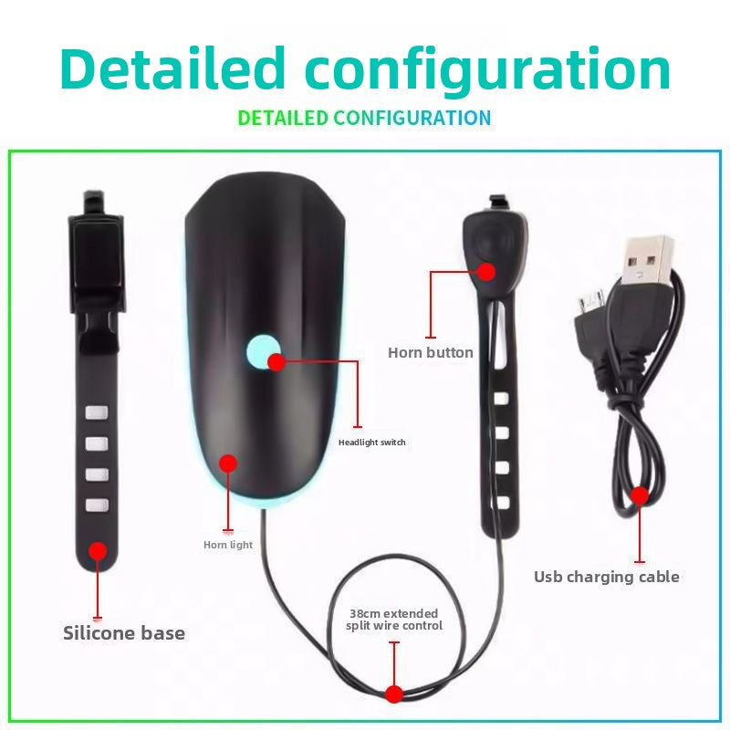 Rechargeable LED Bicycle Headlight