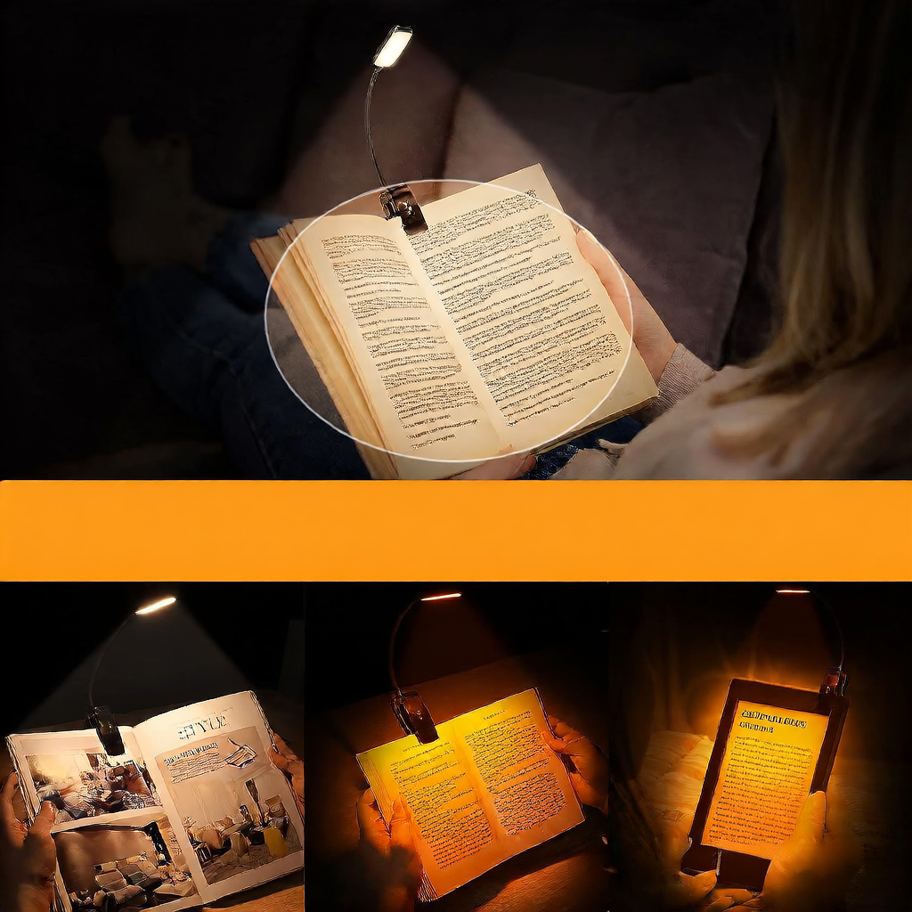 Rechargeable LED Book Light