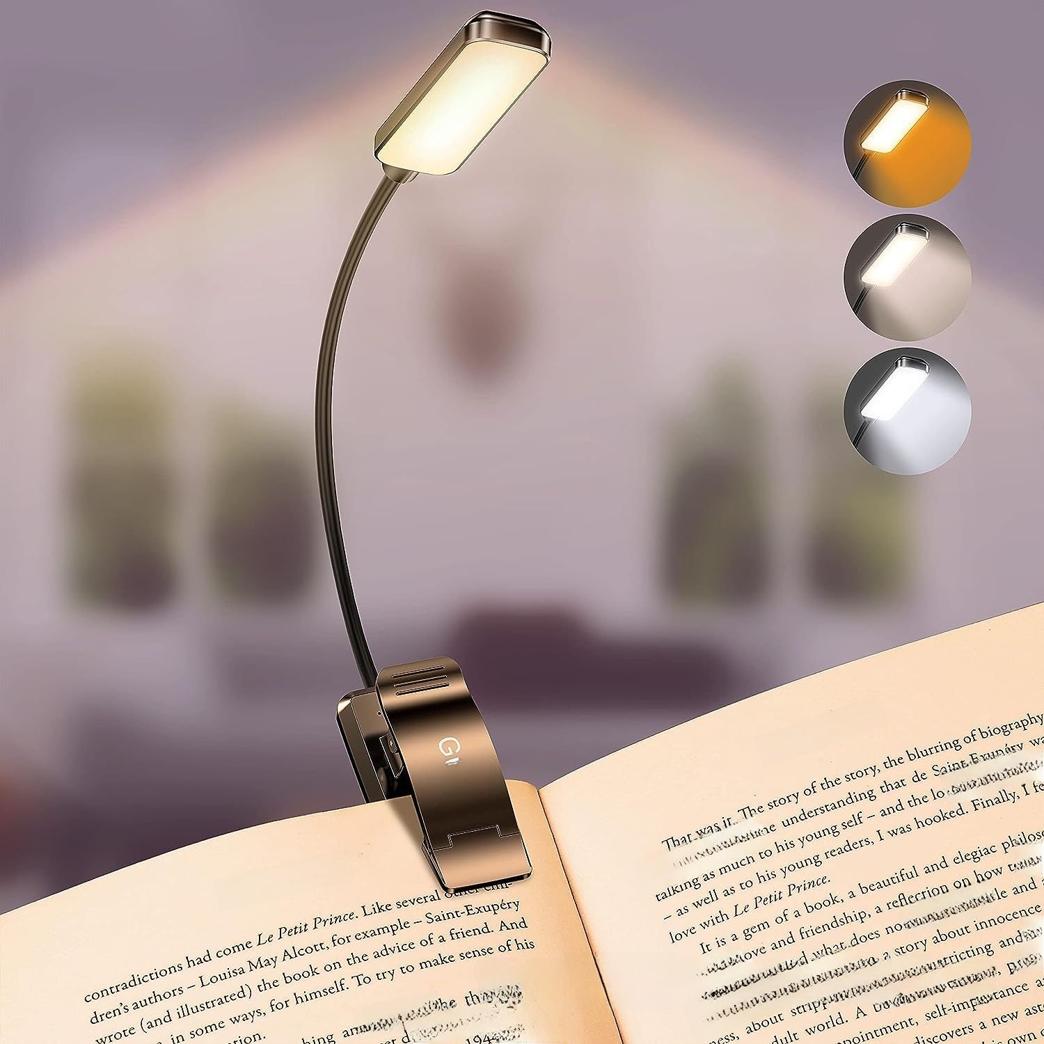 Rechargeable LED Book Light