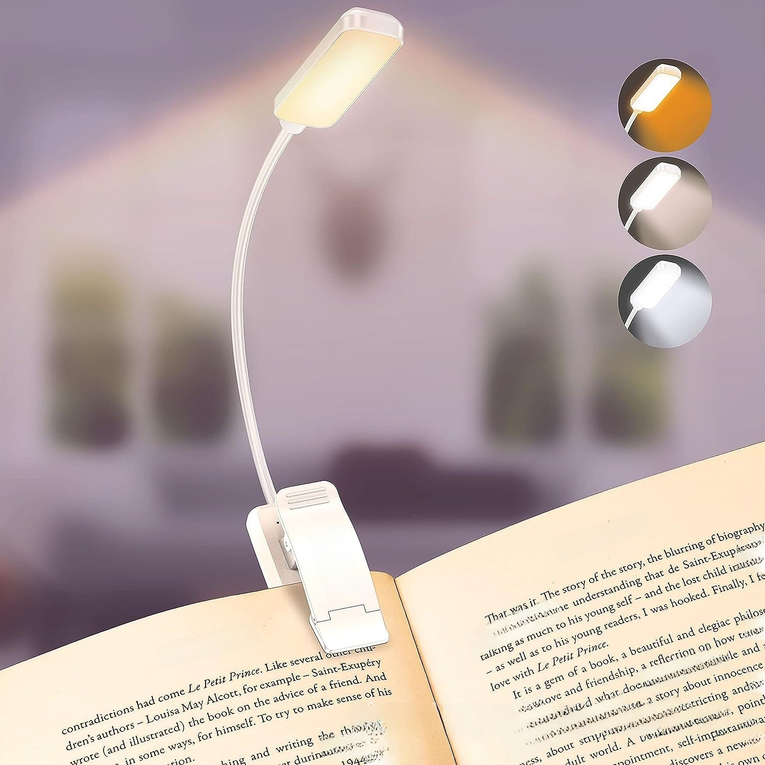Rechargeable LED Book Light
