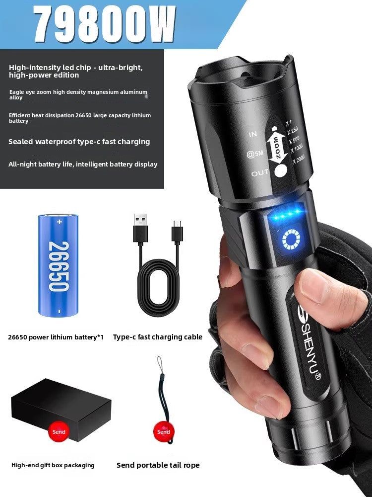 Rechargeable LED Flashlight