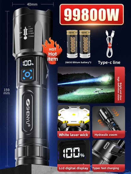 Rechargeable LED Flashlight
