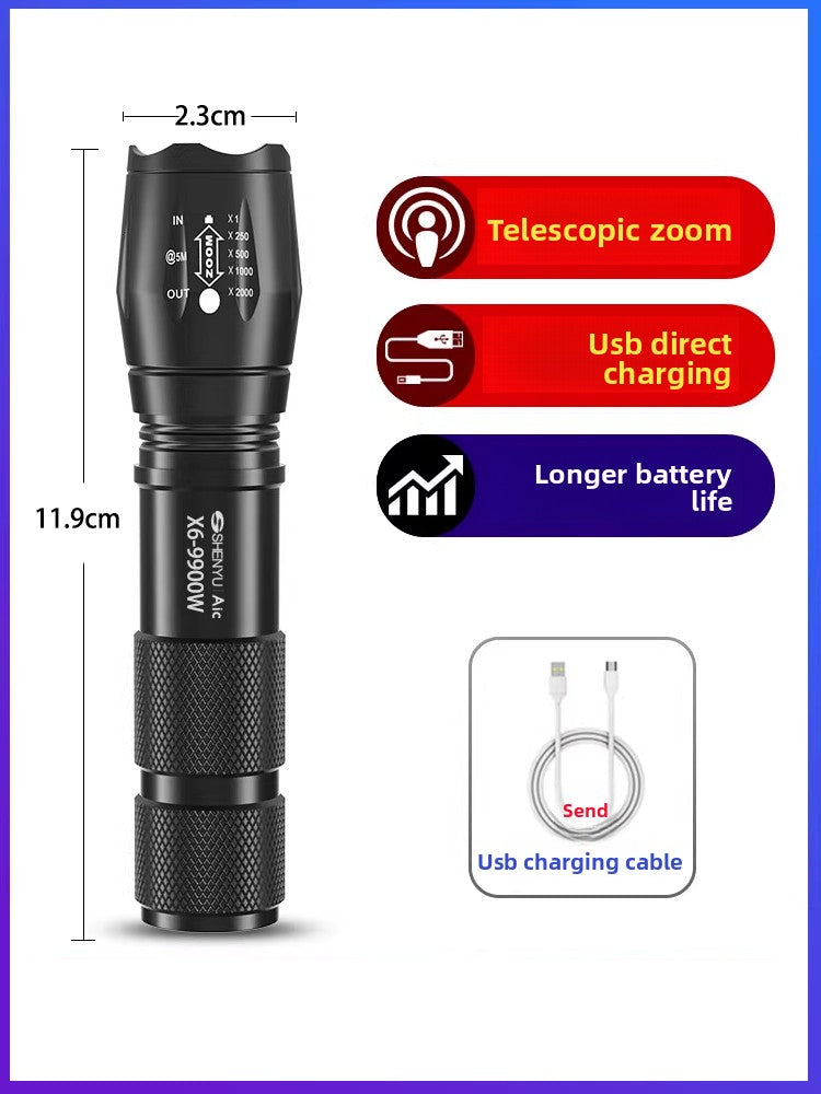 Rechargeable LED Flashlight