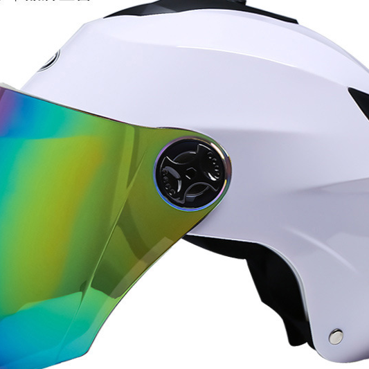 Rechargeable LED Half Helmet
