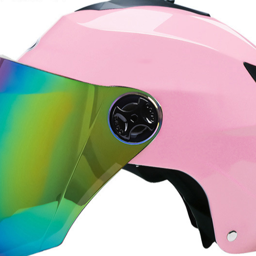 Rechargeable LED Half Helmet