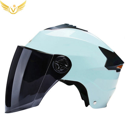 Rechargeable LED Half Helmet