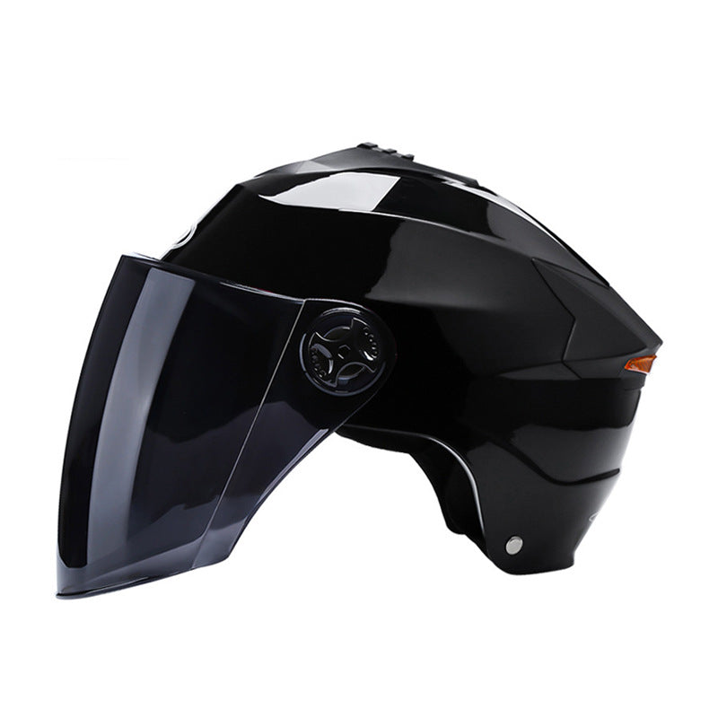 Rechargeable LED Half Helmet