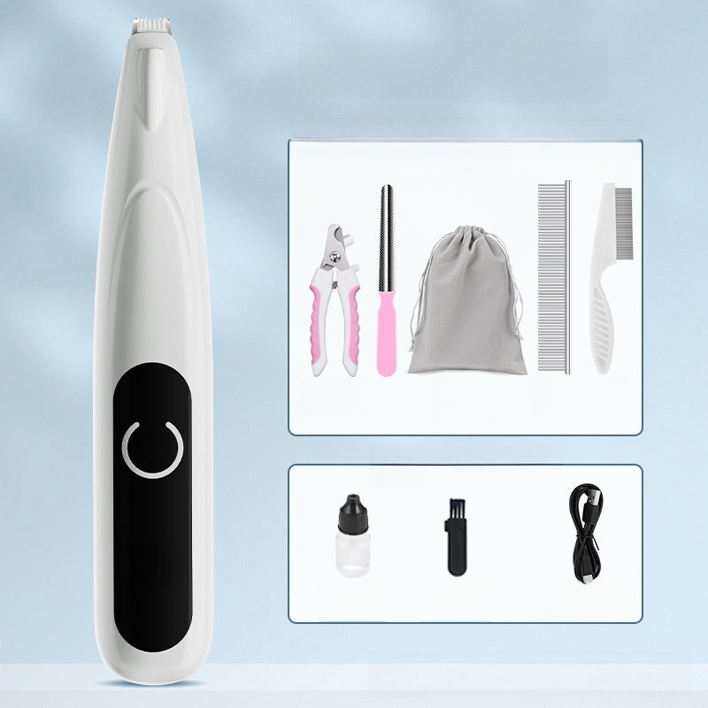 Rechargeable LED Pet Grooming Clipper