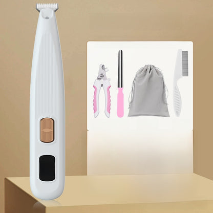 Rechargeable LED Pet Grooming Trimmer