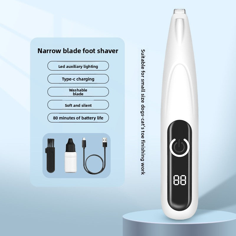 Rechargeable LED Pet Grooming Trimmer
