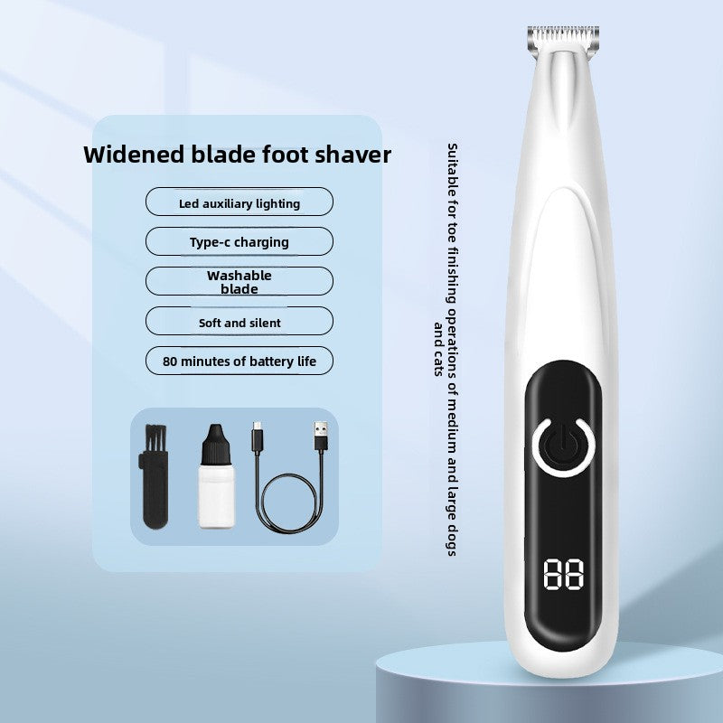Rechargeable LED Pet Grooming Trimmer