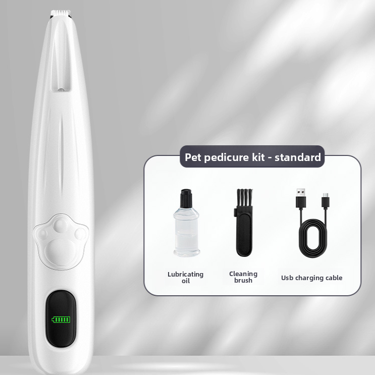 Rechargeable LED Pet Hair Trimmer