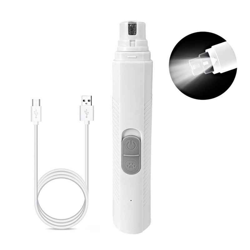 Rechargeable LED Pet Nail Grinder