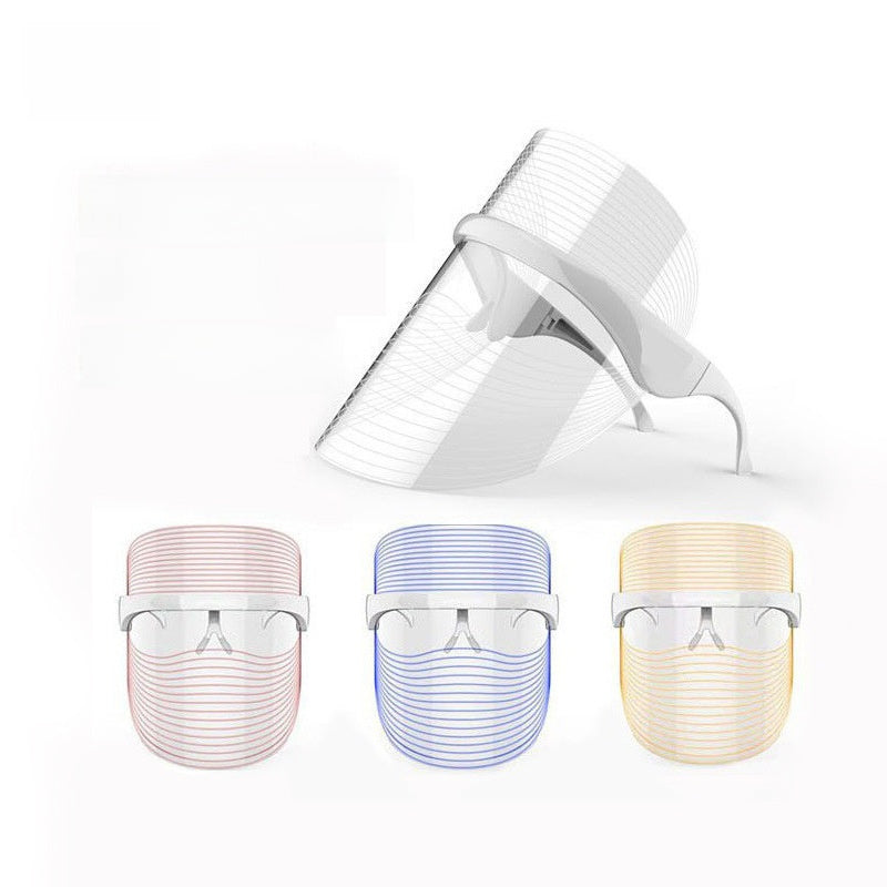 Rechargeable LED Photon Facial Mask Device