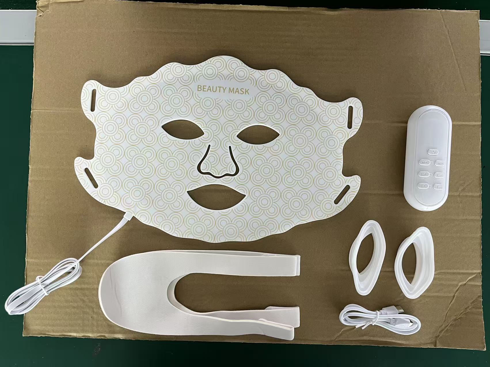Rechargeable LED Photon Therapy Facial Mask