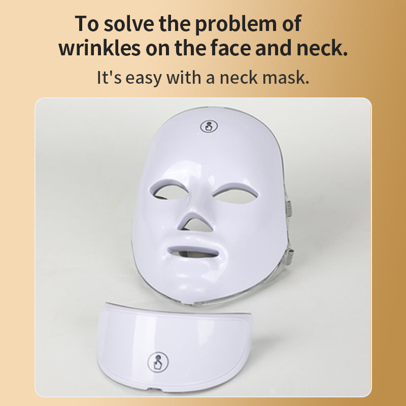 Rechargeable LED Phototherapy Facial Mask