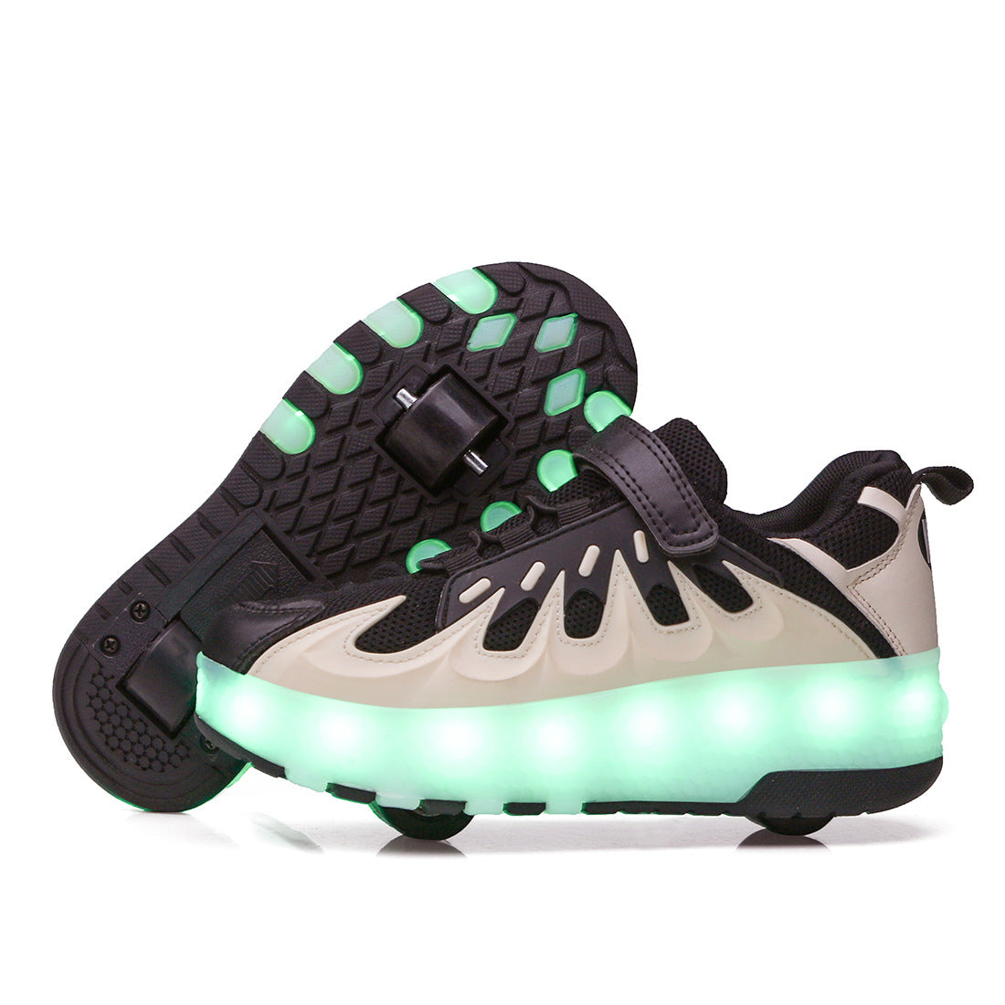 Rechargeable LED Roller Shoes