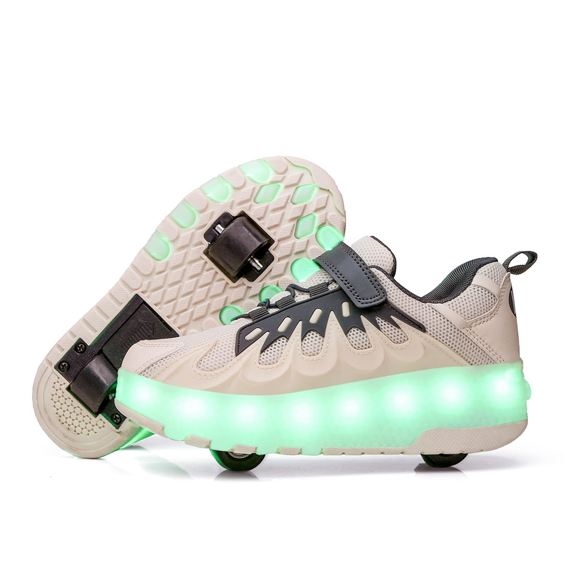 Rechargeable LED Roller Shoes