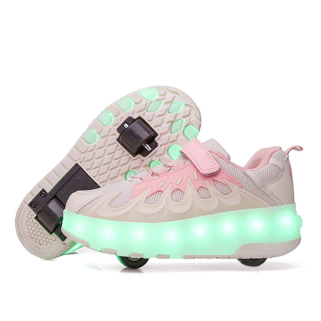 Rechargeable LED Roller Shoes