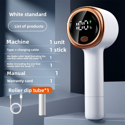 Rechargeable Lint Remover for Clothing and Pet Hair