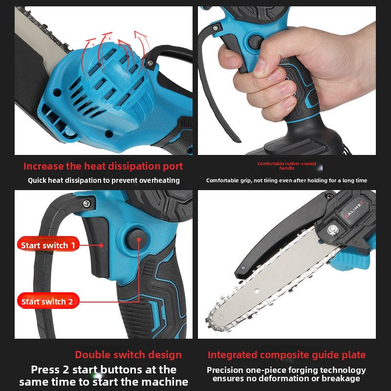 Rechargeable Lithium Electric Chain Saw