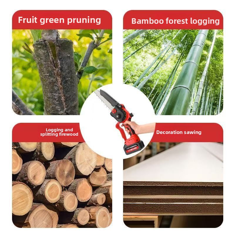 Rechargeable Lithium Electric Chain Saw