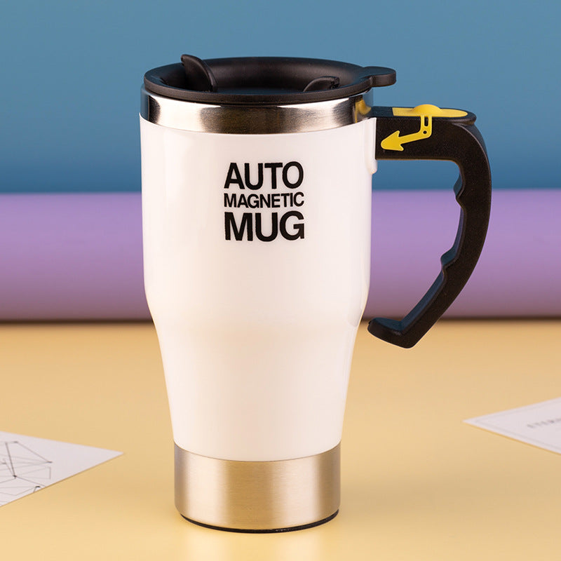 Rechargeable Magnetic Stirring Cup with Lid